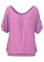 Load image into Gallery viewer, Wide throat Lace T-shirt