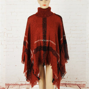 European Style Poncho Sweater