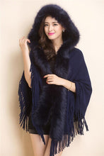 Load image into Gallery viewer, Poncho sweater cardigan