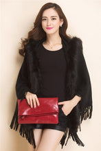 Load image into Gallery viewer, Poncho sweater cardigan