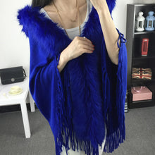 Load image into Gallery viewer, Poncho sweater cardigan