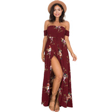 Load image into Gallery viewer, Patterned Slit Dress
