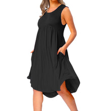 Load image into Gallery viewer, o-neck beach dress