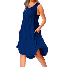 Load image into Gallery viewer, o-neck beach dress
