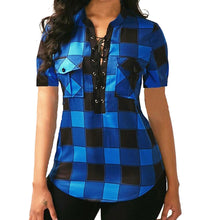 Load image into Gallery viewer, V-neck shirt
