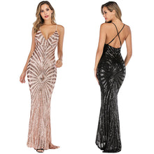 Load image into Gallery viewer, Backless stretch dress