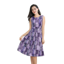 Load image into Gallery viewer, Round neckline summer dress