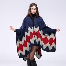 Load image into Gallery viewer, Geometry Print Chiffon Blouse