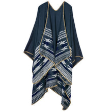 Load image into Gallery viewer, Geometry Print Chiffon Blouse