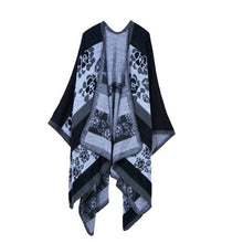 Load image into Gallery viewer, Geometry Print Chiffon Blouse